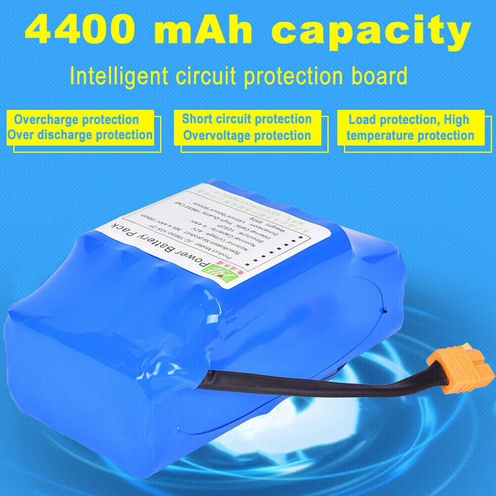 10s2p 4.4ah 158wh Hoverboard Li-ion Battery Pack 36V 4400mAh Lithium Battery  - China Lithium Battery, Battery