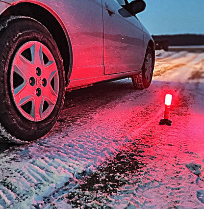 Roadside Flare 2-Pack Emergency Warning Kit Flipo 3-in-1 - Battery World