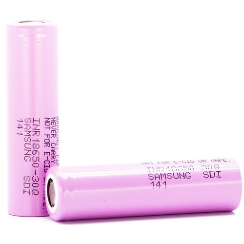 Samsung 30Q 18650 3000mAh 15A Battery (Flat Top) - Battery World