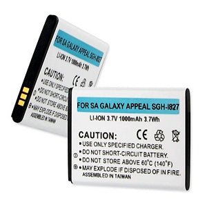 Samsung Galaxy Appeal Sgh-I827 Li-Ion Battery - Battery World