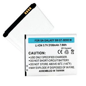 Samsung Galaxy S 3 Battery With Nfc Blue Cover - Battery World