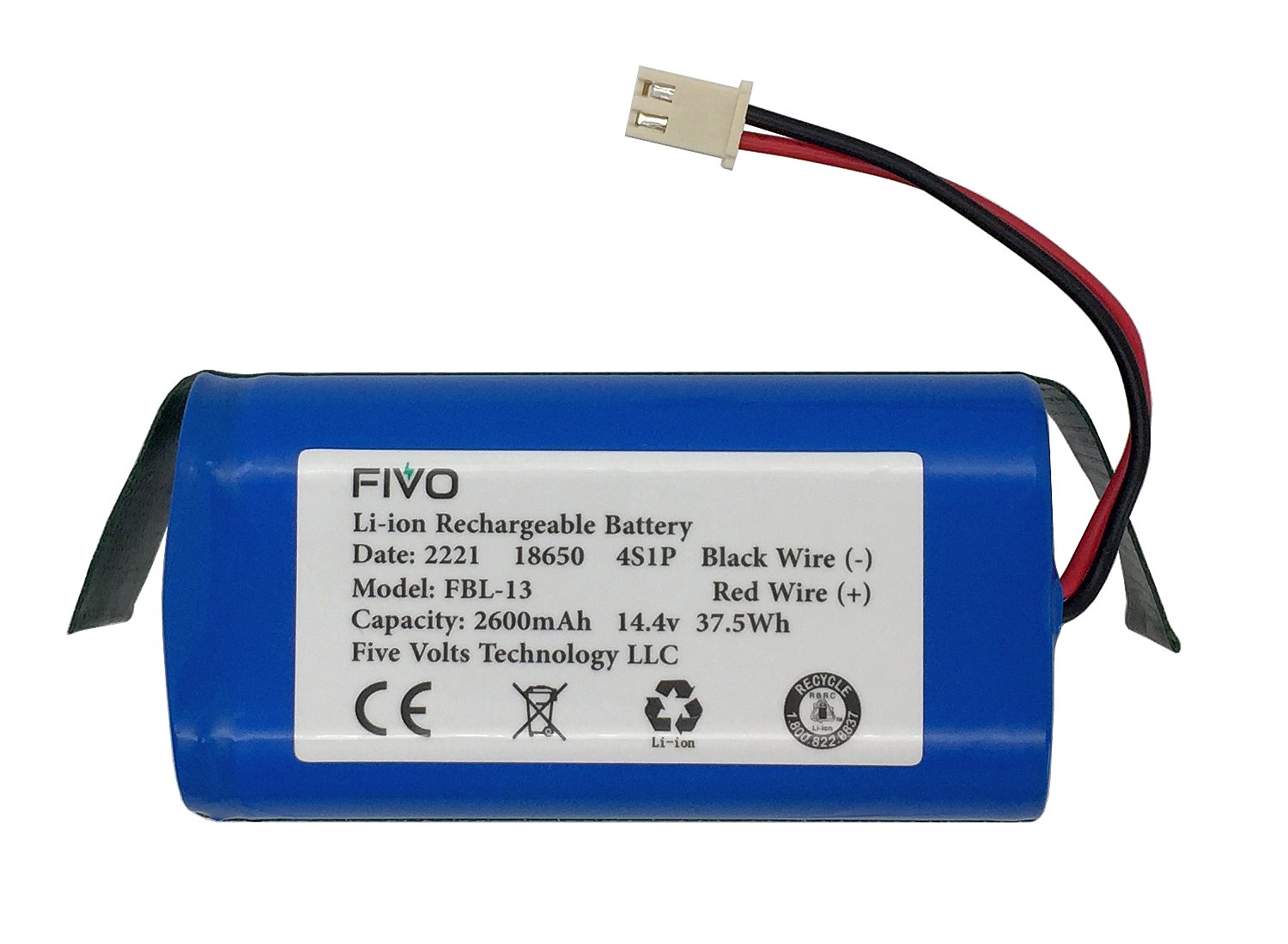 Shark Ion R75 RV85 RV850 RV750-N RVBAT850 (2-prongs plug) - Battery World