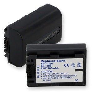 Sony Np-Fh50 Li-ion 900mAh Battery