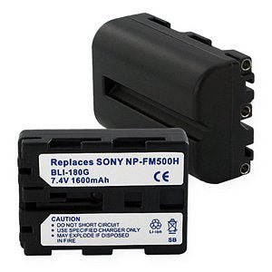 Sony Np-Fm500H Battery with top Groove