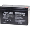 Standard 12V 8AH Rechargeable SLA Battery, (EXP1270-2) - For UPS, Gate Operator, Alarm Panels, and more - Battery World