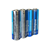 Standard AA Batteries - 4 Pack - AA Alkaline Batteries -Bulk - Battery World