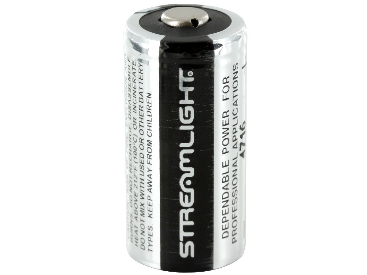 Streamlight CR123A 3V Lithium Battery, 2 Pack - Thunderhead Outfitters