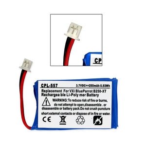 Vxi Blueparrot B250-Xt 3.7V 250Mah Li-Pol Battery - Battery World