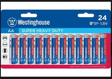 Wholesale 24 Pack AA Batteries Extra Heavy Duty 1.5v - Battery World