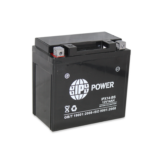 IP Power IPX14-BS AGM Motorsport Battery