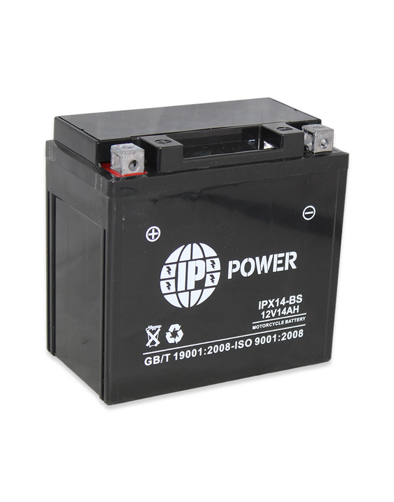 IP Power IPX14-BS AGM Motorsport Battery