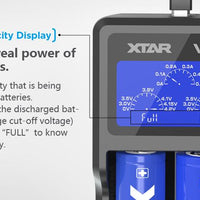 Xtar Vc2 2 Slot Digital Battery Charger