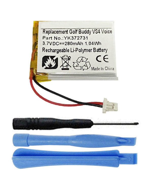 Battery for Golf Buddy Voice, Voice+, VS4, Voice 2 GPS Range Finder YK372731
