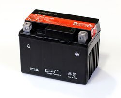 Batería Yuasa moto YTX12-WC (YTX12-BS) 12V 10Ah