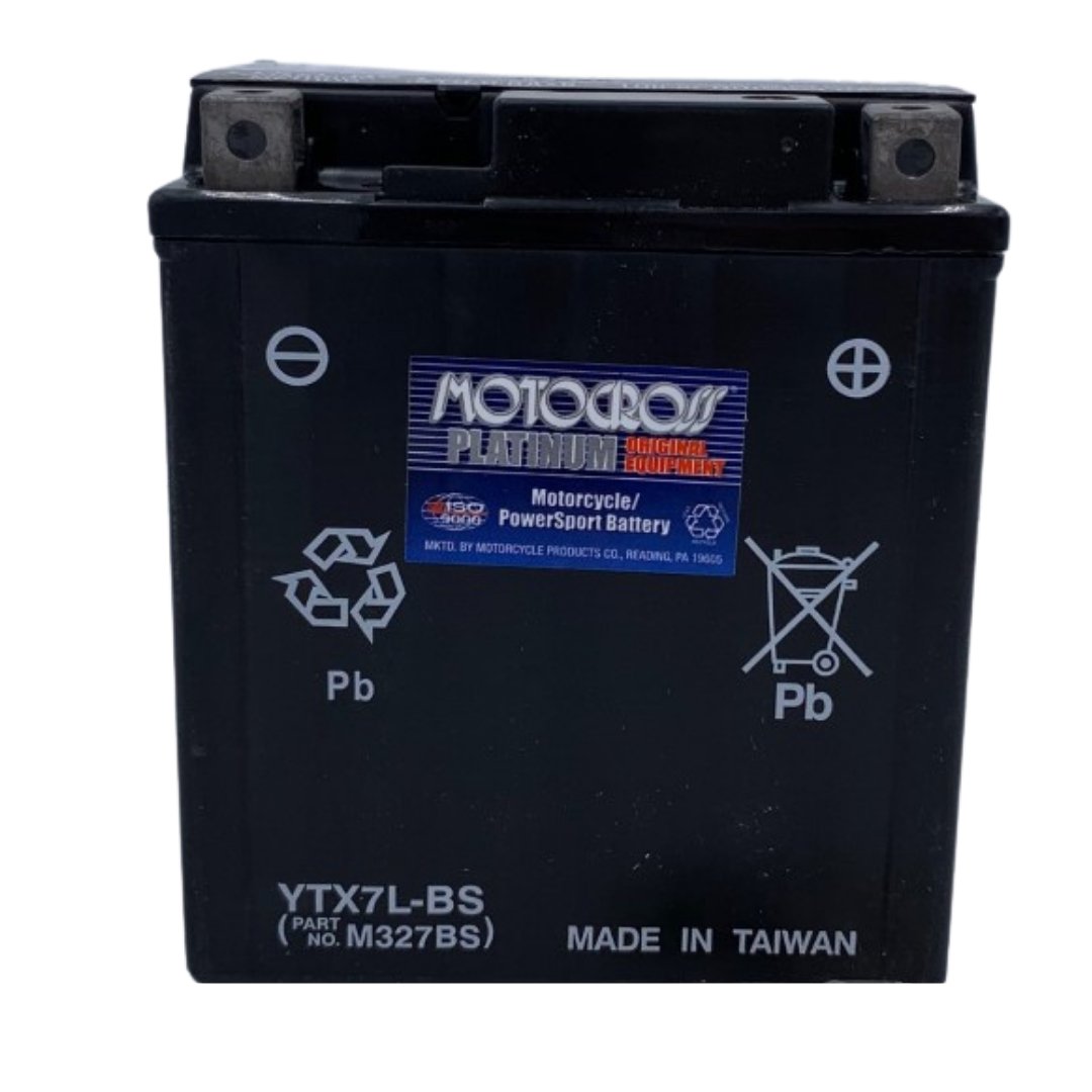 Yuasa YTX7L-BS Universal Powersport Battery Replacement Motocross - Battery World